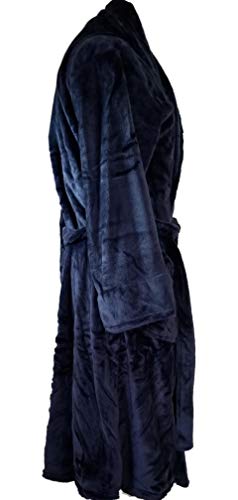 Monogrammed Bathrobes Plush Microfiber Luxury him her2