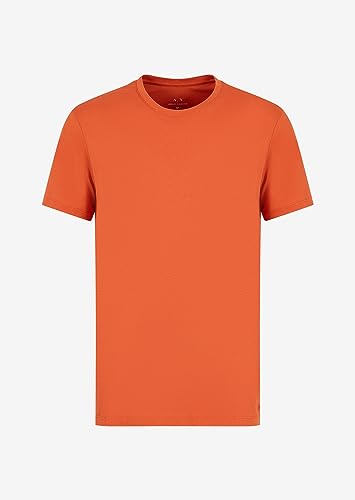 Armani Exchange Men's Solid Colored Basic Pima Crew Neck Tee3