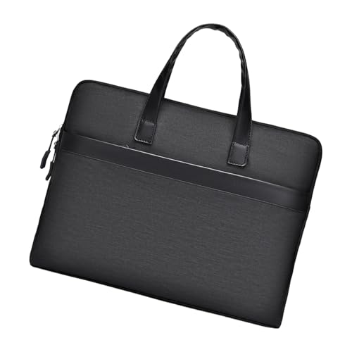 Funda para ordenador portátil con múltiples bolsillos organizadores y diseño versátil texturizado