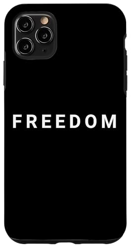 American Patriotic Minimal Design FREEDOM X}zP[X iPhone 11 Pro Max p