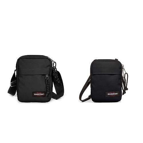 Sacoche Eastpak noire compacte pour éviter la perte de vos clés et papiers d'identité