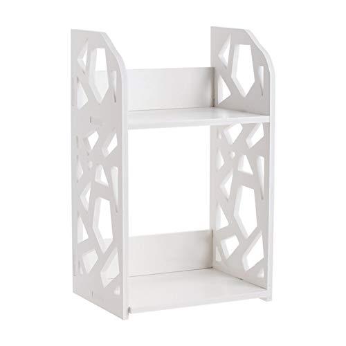 Preisvergleich Produktbild longrep Kosmetikregal Zweischichtiges Wasserdichtes Lagerregal Mit Großer PVC-Lagerregal Für Bad, Manager Und Küche