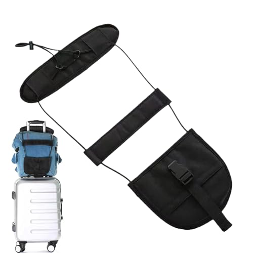 Cinghie per Bagagli - Elastiche Regolabile per Valigie - per Borsone Zaino e Viaggio - Trolley e Trasporto a Spalla