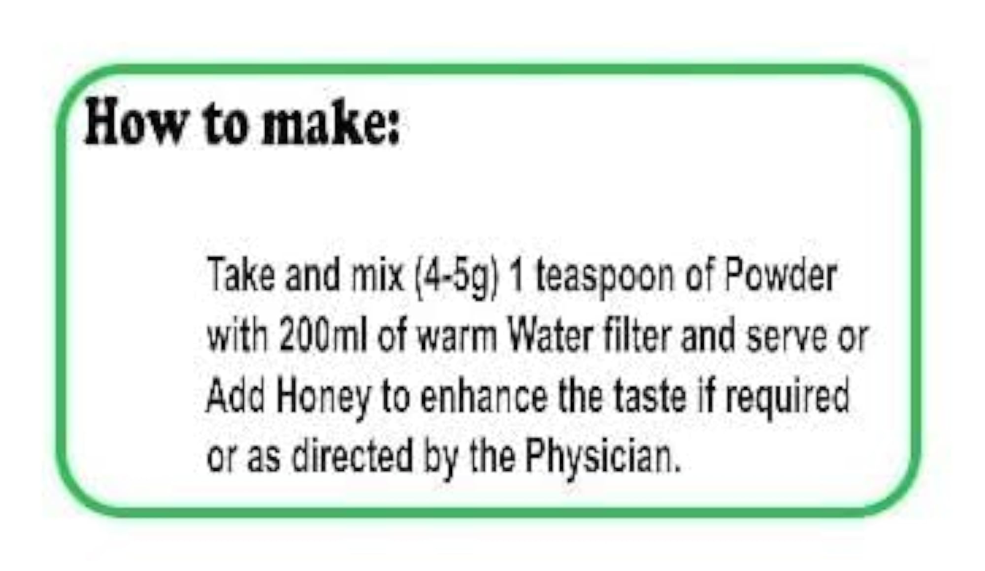 Ponnanganni Powder 400g Pack of 4x100g