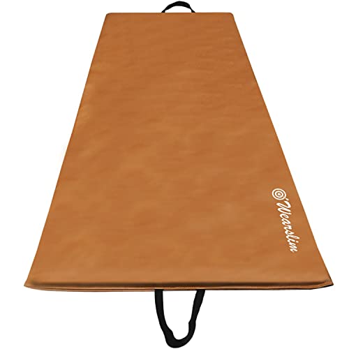 Wearslim Yoga Mat For Women, Men, Kids| Exercise Mat, Gym Mat For Home Workout| Foldable Yoga Mat, Anti-Slip, Resistant, Line 10Mm Thick Pvc Pu Leather Yoga Mat With Carry Bag (175X67 Cm, Coral) (B0847K2KQC) Amazon Price History, Amazon Price Tracker