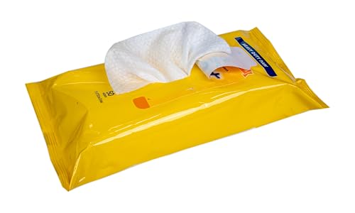 Image of Wet Ones for Pets Antibacterial Heavy Duty Dog Paw Wipes with Tropical Splash Scent - Kills 99.99% of Germs, Thick Durable Disposable Paw Wipes for Dogs, 50 Count