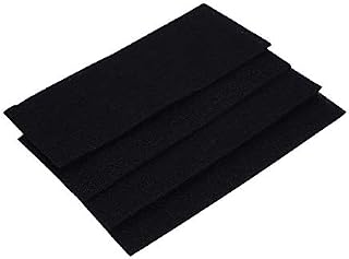 Hztyyier 4Pcs Sponge Filter 24.3 x 10.5 cm Carbon Sponge Filter Active Carbon Foam Sponge for Holmes Air Purifier