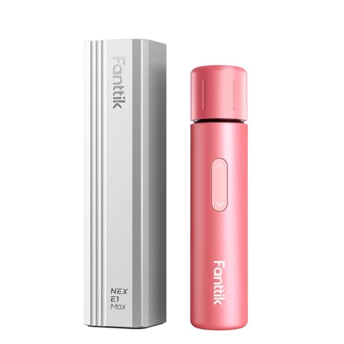 Fanttik E1 Max 3.7V Mini Electric Screwdriver-Silver & S1 Capsule 3.7V Cordless Screwdriver-Pink