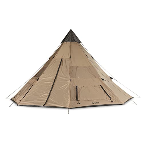 Carpa Teepee para Camping de 8 Personas 18'x18' miniatura 3