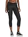 Under Armour Damen Capri Fly Fast 2.0 HeatGear Crop-Hose, Black/Reflective (001), L, 1356180-001