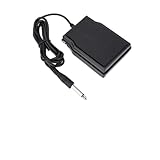 Keyboard-Sustain-Pedal Hochwertiges Sustain-Pedal, Keyboard-Sustain-Pedal-Dämpfer für Digitalpianos: Verbessern Sie die Ausdruckskraft für Klavierliebhaber (BLACK)