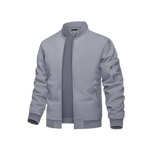 Image of MIA FASHION Winter Jacket For Men Puffer Jacket, Lightweight Transition Jacket Nylon Quilted standard length Puffer Jacket Full Sleeve Monsoon Jackets For Men