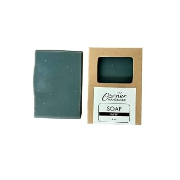 Noir Charcoal Soap Bar for Men, Hand Crafted Cold Process