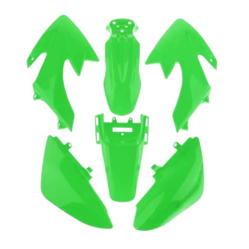Kit carénage plastique CRF50 vert dirt bike 110cc habillage 125cc
