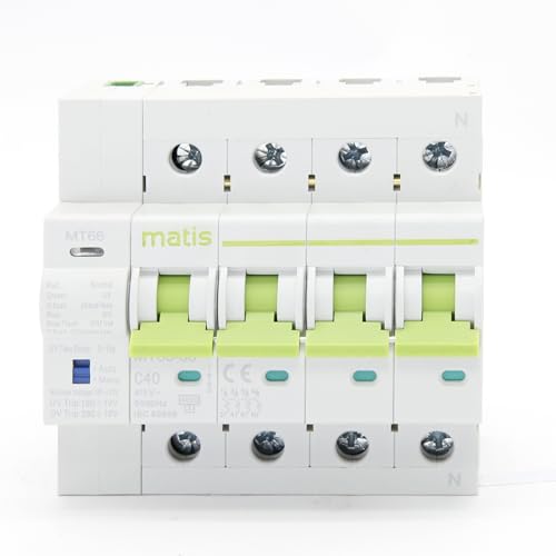 Disjoncteur triphasé MT66UV protecteur automatique de surtension 40A