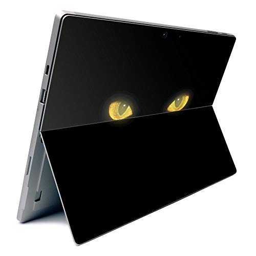 Image of MightySkins Carbon Fiber Skin for Microsoft Surface Pro 7 - Cat Eyes | Textured Carbon Fiber Finish | Easy to Apply, Remove, and Change Styles | Made in The USA (CF-MISURPR7-Cat Eyes)