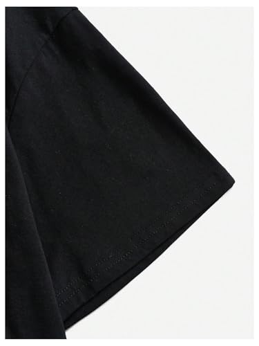 Girl's Oversized Tshirts Graphic Tees Crew Neck Short Sleeve Vintage T Shirt Tops4