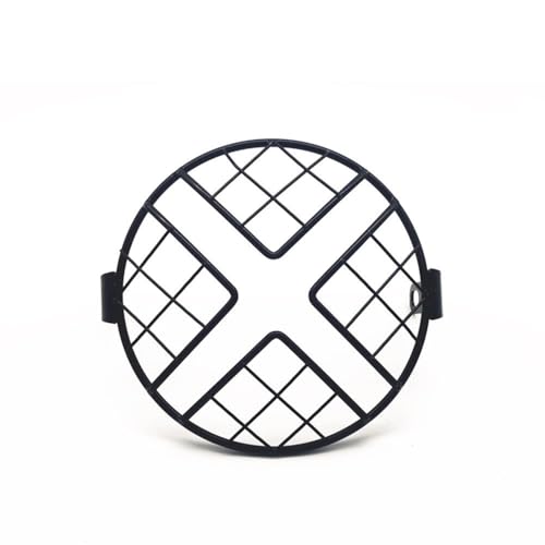 Protecteur universel de phare moto en maille métallique anti-choc pour phare 6.5 pouces
