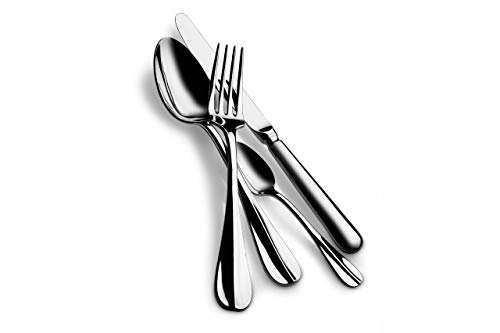 Ménagère de 49 pièces Mepra Roma service de couverts complet en acier pour table