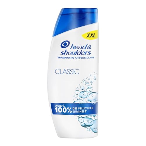 Head & Shoulders Classic Shampoing Antipelliculaire 625ml. Usage Quotidien. Jusqu'à 100% des Pellicules Éliminées, Cliniquement Prouvé. Tous Types de Cheveux et de Cuir Chevelu