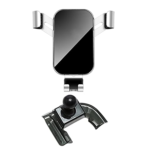 GODSLLY Car Phone Holder, Compatible with Volvo XC40 2020, Car Vent Phone Mount Air Vent 360° Rotate Hands Free Cell Phone Holder All Smartphones,C Silver