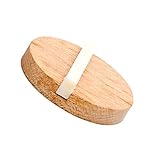 FRCOLOR Resonatorgitarren Keksplatte Sattel aus Ochsenknochen und Holz Gitarrensattel Ersatz für...