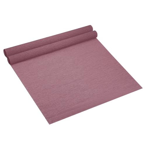 Papier crépon rouge foncé PATIKIL de 2,5 m pour loisirs créatifs et emballage