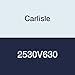 Carlisle 2530V630 Variable Speed Cog-Belt, Rubber, 1.5625" Top Width, 64.1" Length
