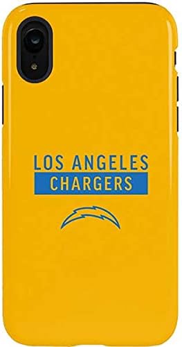 Skinit Pro Phone Case Compatible with iPhone XR - Officially Licensed NFL Los Angeles Chargers Yellow Performance Series Design