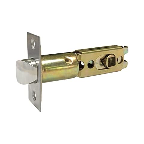 KUACCI Parts & Accessories Universal US Latch, Adjusts for 60mm-70mm (2-3/8"~2-3/4"), Satin Nickel Cover
