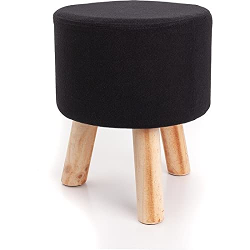 Casamoda Tabouret circulaire 3 pieds 28 x 34 cm Cover