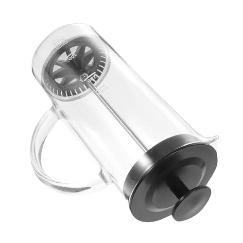 Presse à café simple Ipetboom 480ml avec couvercle en verre transparent
