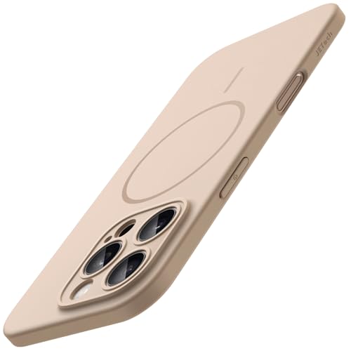 Image of JETech Magnetic Slim Case for iPhone 16 Pro Max, Desert Titanium