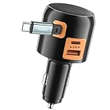 Chargeur allume-cigare rétractable