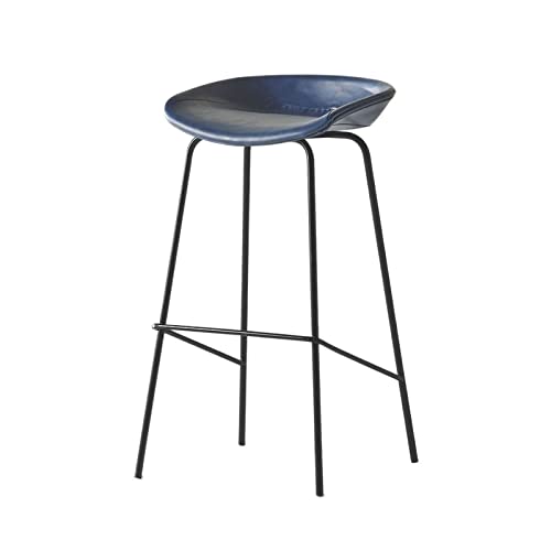 Tabouret de bar simple maison empilable et compact pour petit espace