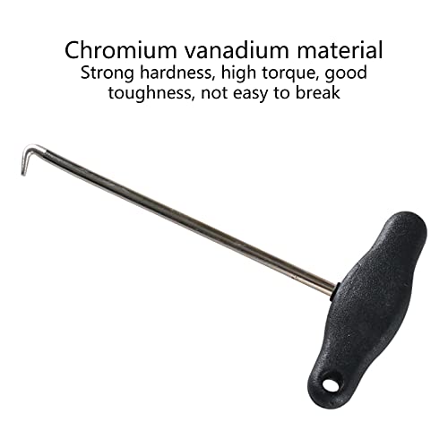 T-Griff Ausziehhaken für Fahrzeug Ausbau Werkzeug Entferner Auto Ziehhaken Anwendung Reparatur Teil T-Griff Haken