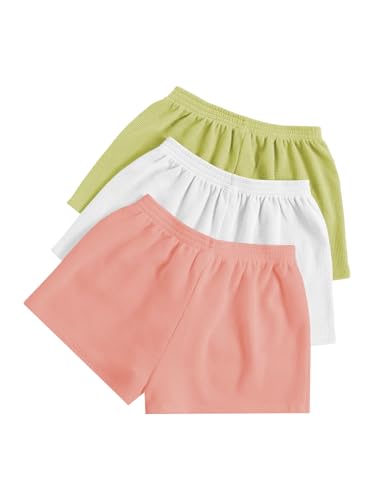 Image of SOLY HUX Women's Summer Shorts 3 Packs Casual Comfy Shorts Sets