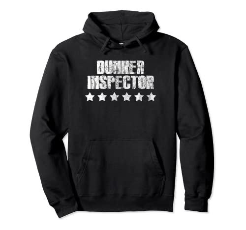 Bunker Inspector Divertido Gráfico Político Sudadera con Capucha