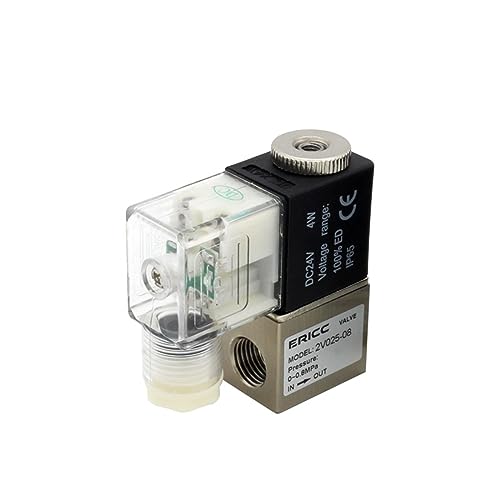 Vanne de commande pneumatique 2V025-08 pour coupure d'air immédiate - 6