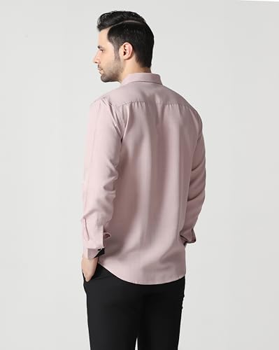Image of TAGDO Men's Full Sleeve Shirt | Pocket Design and Spread Collar Shirt for Man (2054)