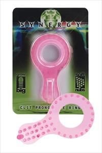Clit Prong Love Ring con punta ergonómica que prolonga el placer