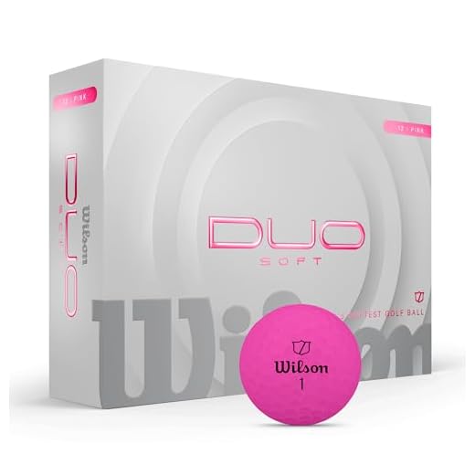 Wilson Duo Soft Golf Balls, Pink