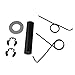 Camotokiit 2 Post Lift Lock Latch Shaft Spring Kit FJ7382-3 Fits SPOA7 SPOA9 SPOA10 SPO7 SPO9 SPO10 Lifts