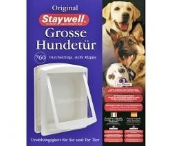 STAYWELL 760, Hundetür / in Weiß, für große Hunde