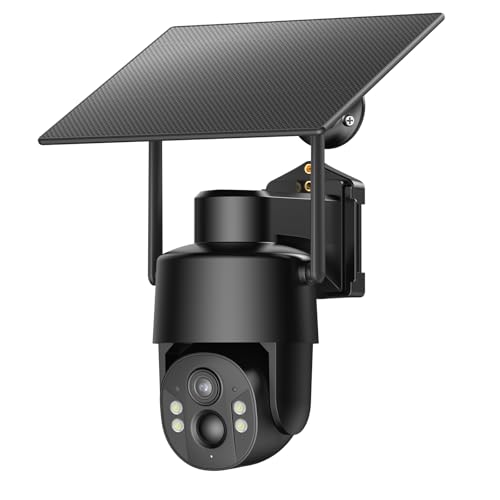 Tefrio 2K Solar Security Camera