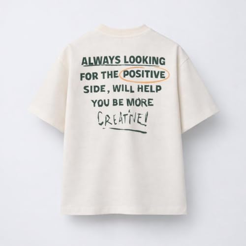 Image of Alan Jones Clothing Boys Oversized Cotton Printed T-Shirt | Round Neck, Short Sleeves, Casual Wear