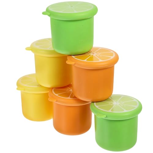 Molde de silicona para cubitos de hielo 6 piezas redondo