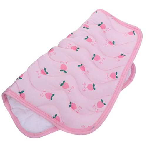 HYTROVE Tappetino Refrigerante Portatile per Animali Domestici, Cuscino Rinfrescante Estivo per Cani e Gatti, Tappetino per Dormire Motivo Frutta, Accessorio Traspirante per Cuccia Pet,