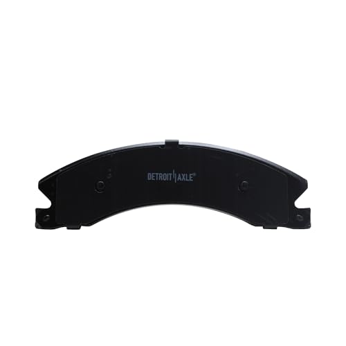 Image of Detroit Axle - 2 Front or Rear Brake Pads for 11-19 Silverado 2500HD 3500HD
