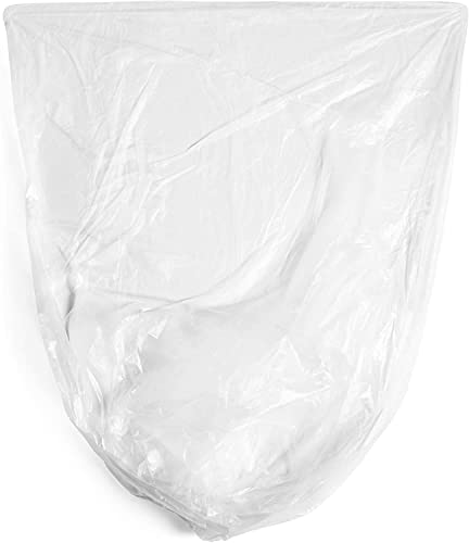 Image of Aluf Plastics 30 Gallon 10 Micron (eq) Clear Trash Bags 30 inch x 37 inch 2000 Bags